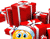 Red Gift Packages