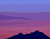 Pegunungan Dan Sunset