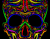 farebný Skull