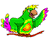 värviline papagoi