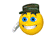tentara tersenyum