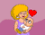bébé et la mère