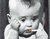 Les fumeurs de bébé Affligés