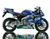 Синій мотоциклів