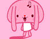 Pink Rabbit Singing