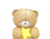 Cute Teddy Bear 01.