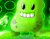 יצור מלא שיניים ירוקה