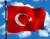 Türk Bayrağı Dalgalanan
