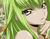 Zelené farbené vlasy Girl