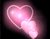 Three Pink Heart