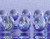 Perles d&#39;eau et violet
