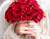 Hõõguv Red Rose Bouquet
