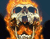 Terrible Burning Skull