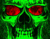 Grønn Skeleton hodet