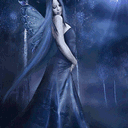 Black Winged Woman