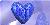 niebieskie serce
