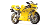 żółty motocykl