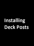 waptrick.com Installing Deck Posts