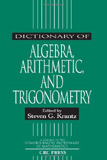 waptrick.com Dictionary Of Algebra Arithmetic And Trigonometry