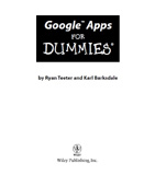 waptrick.com Google Apps for Dummies