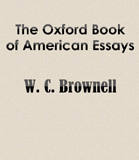 waptrick.com The Oxford Book Of American Essays By W C Brownell