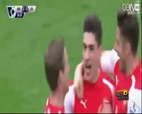 waptrick.com Arsenal 4 vs Liverpool 1 Premier Leauge 2014 2015