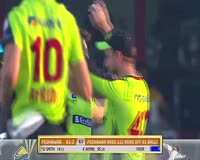 waptrick.com Peshawar Zalmi Fall Of Wickets - Peshawar Zalmi Vs lahore Qalandars Match 29 16 March HBL PSL 2018