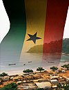 3D Ghana Flag