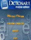 Dictionary English to Italiano