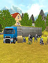 Farm Truck 3D Cow Transport