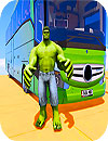 Superhero Big Bus Stunts Drive