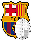 Football Logo Club Color By Number Pixel Art