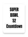 Super Bowl 52 Countdown