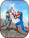 Super Spider Hero vs Captain USA Superhero Revenge