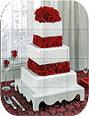 Tile Puzzle Wedding Cake