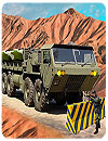 Army Truck Mountain Drive 3D