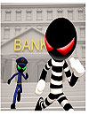 Stickman Bank Robbery Escape