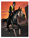 3D Police Horse Racing Extreme
