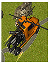 Flying Helicopter Truck Flight