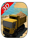 Transport Truck River Sand