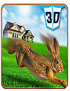 Pet Rabbit vs Dog Attack 3D