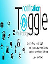 Notification Toggle Premium