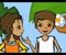 Learn the animals tareq wa shireen cartoon for children Video Clip