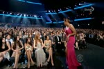 Kourtney Kardashian Khloe Kardashian Kim Kardashian and Queen Latifah 2011 Peoples Choice Awards