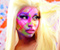 Fata Nicki Minaj colorate