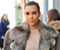 Kim Kardashian Mit Glattem Gesicht