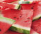 sliced red watermelon