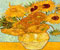 Vincent Van Gogh Vase with 12 sunflowers