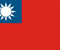 Taiwan-Flagge