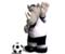 Funny nosorogi Soccer Player